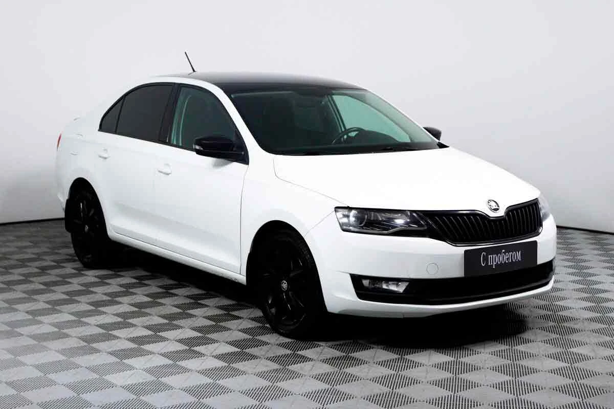 SKODA RAPID, Белый, 2019, Робот, 125 л.с., цена от 996 800 руб.