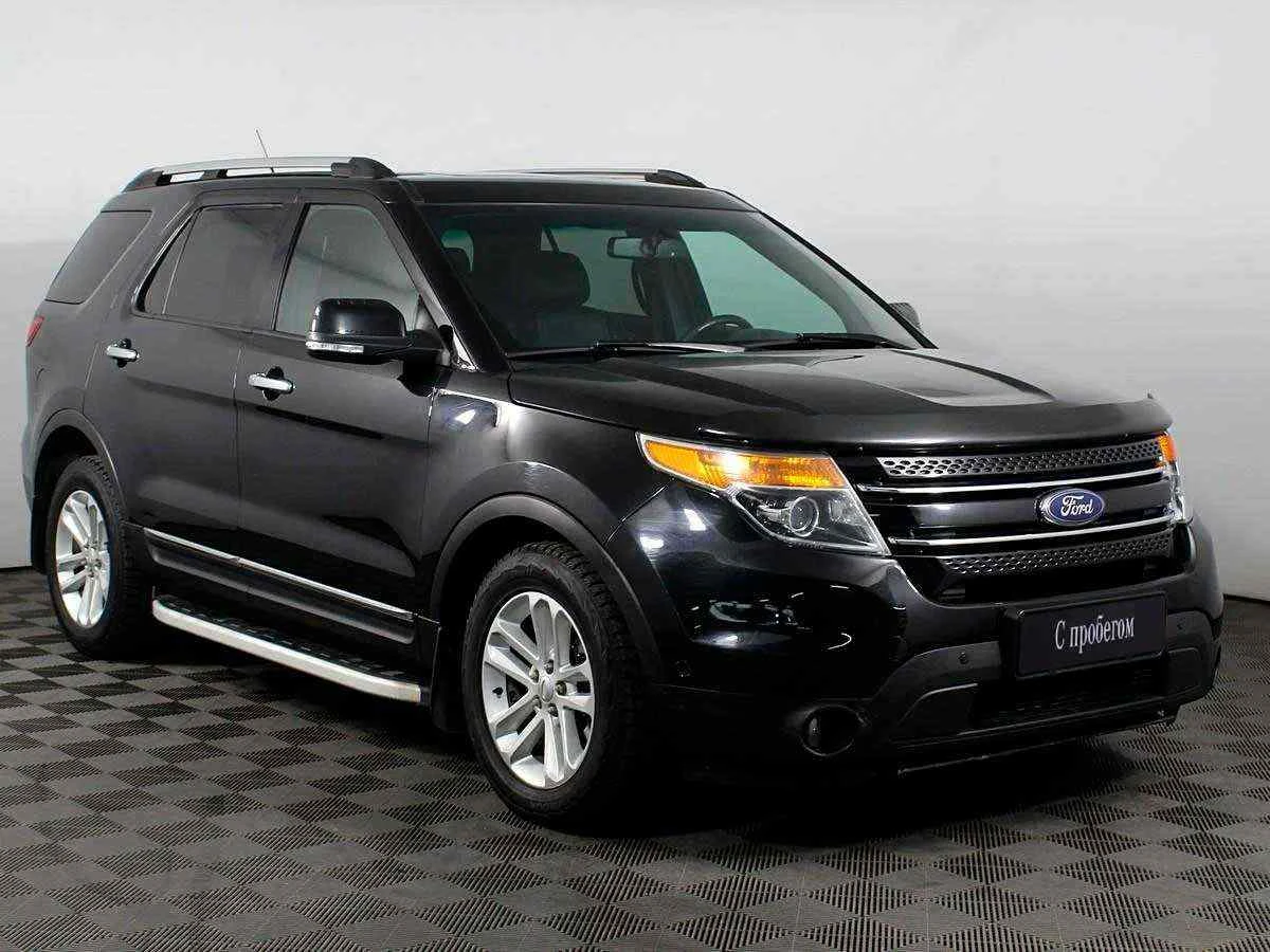 Ford Explorer, Черный, 2013, Автоматическая, 294 л.с., цена от 1 285 000 руб.