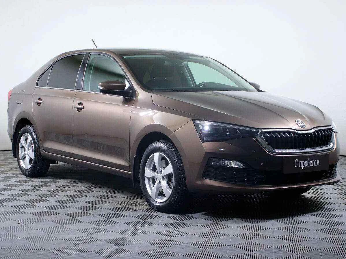 Skoda Rapid, Коричневый, 2020, Автоматическая, 110 л.с., цена от 825 000 руб.