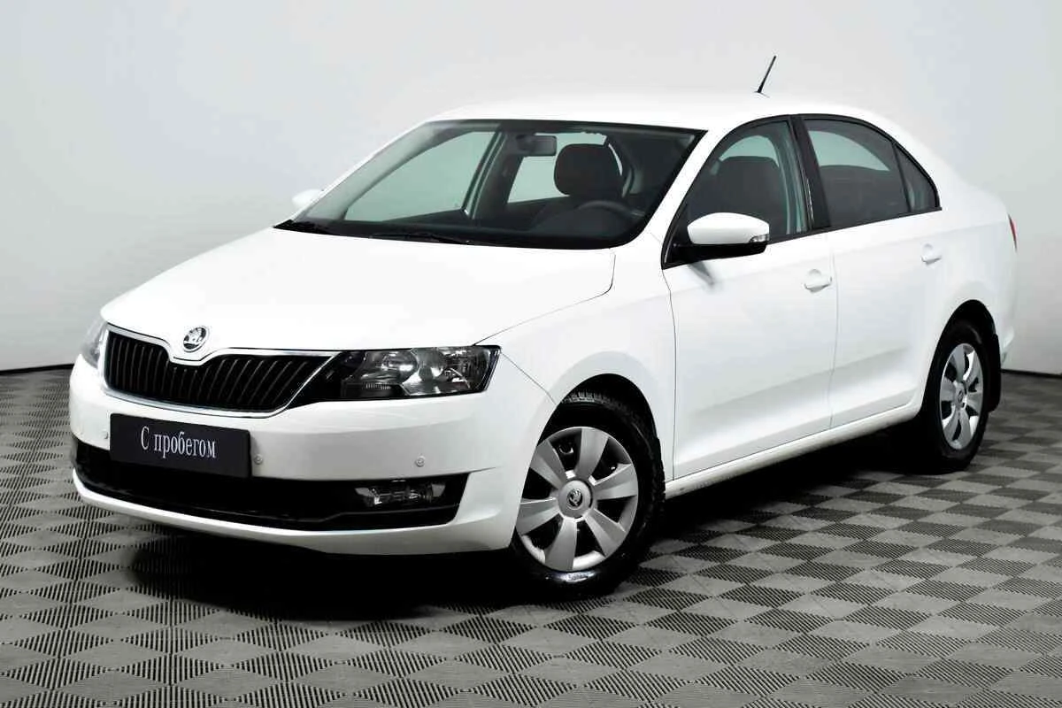 Skoda Rapid, Белый, 2019, Автоматическая, 110 л.с., цена от 830 000 руб.