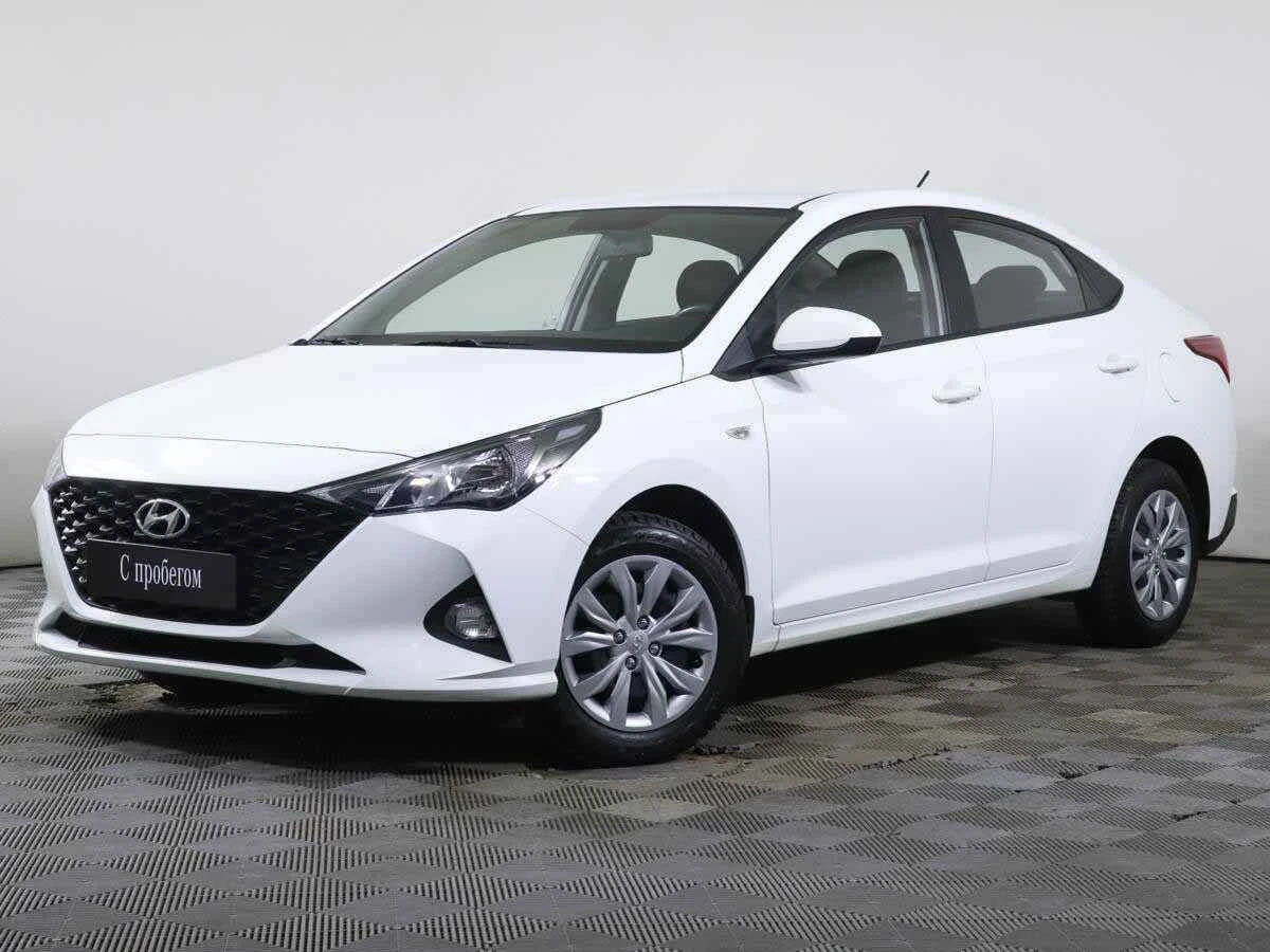 Hyundai Solaris, Белый, 2020, Автоматическая, 123 л.с., цена от 815 000 руб.