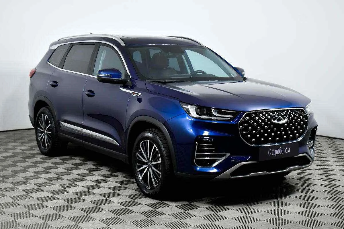 Chery Tiggo 8 Pro, Синий, 2022, Робот, 186 л.с., цена от 1 910 000 руб.