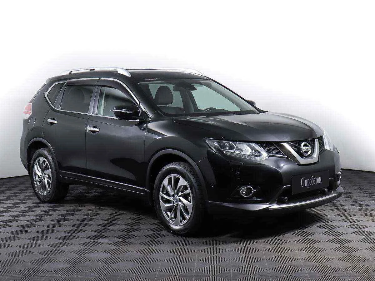 Nissan X-Trail, Черный, 2018, Вариатор, 171 л.с., цена от 1 579 000 руб.