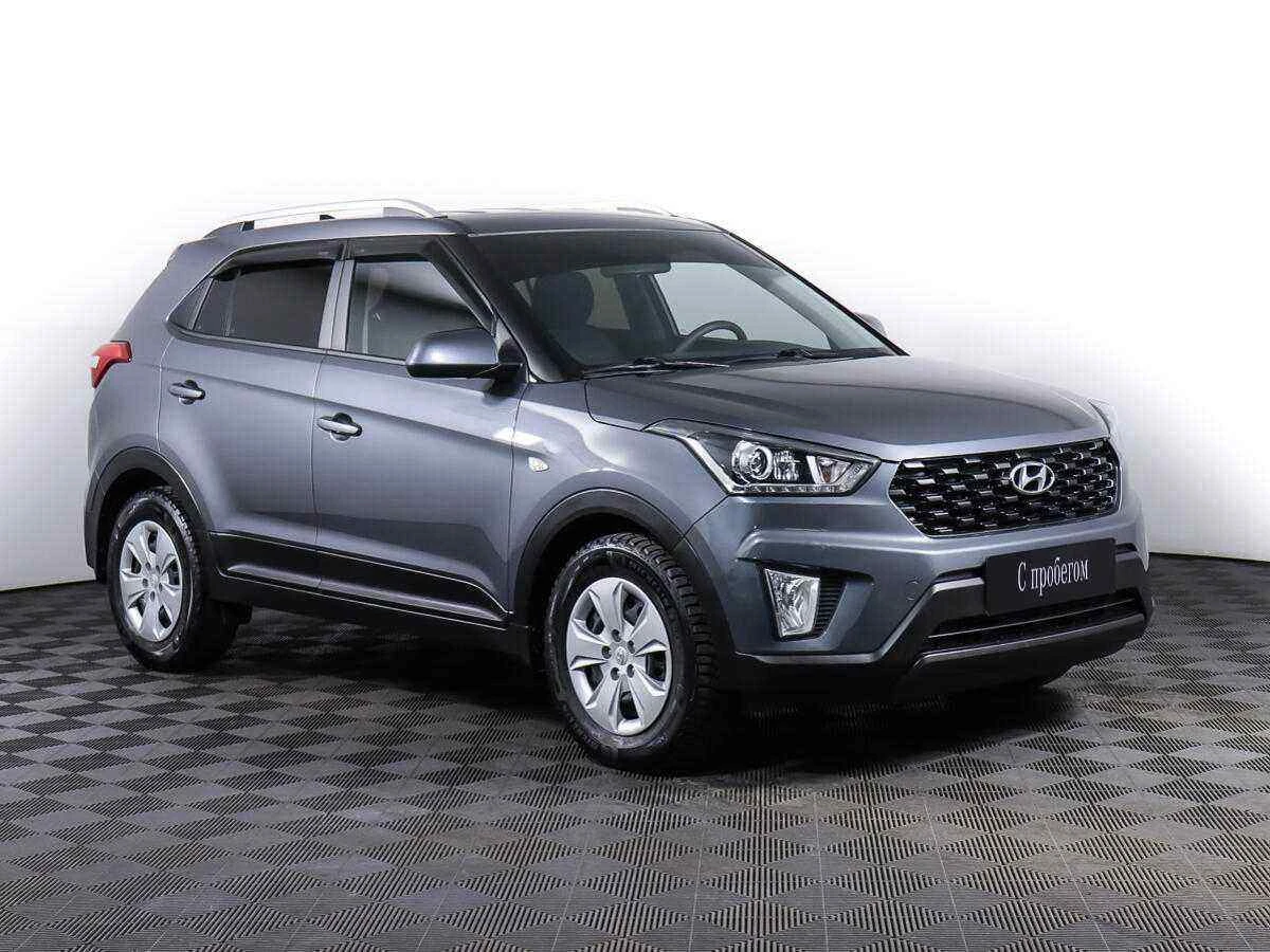 Hyundai Creta, Серый, 2021, Автоматическая, 149 л.с., цена от 1 365 000 руб.