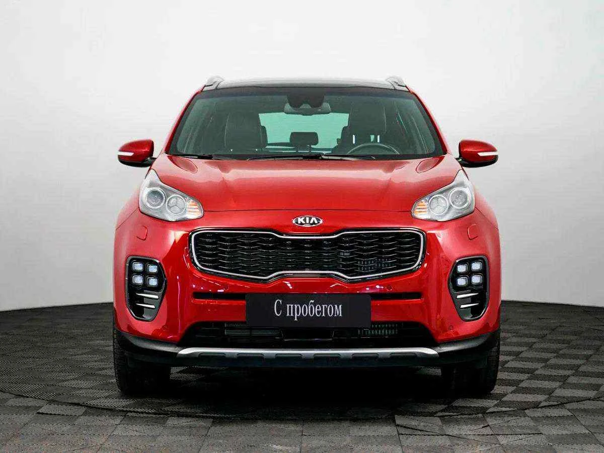 KIA Sportage, Красный, 2016, Робот, 177 л.с., цена от 1 390 800 руб.
