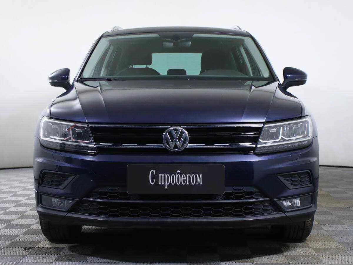 Volkswagen Tiguan, Синий, 2018, Робот, 150 л.с., цена от 1 854 000 руб.