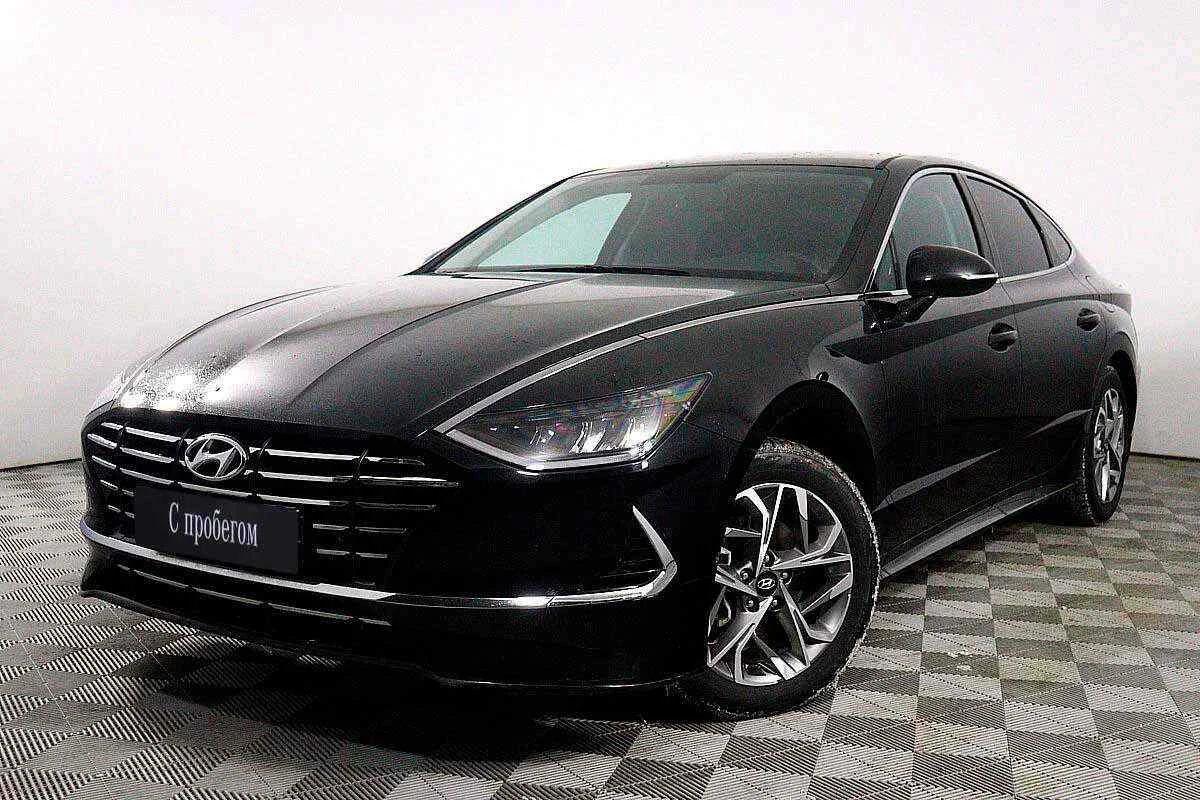 Hyundai Sonata, Черный, 2021, Автоматическая, 150 л.с., цена от 1 897 000 руб.