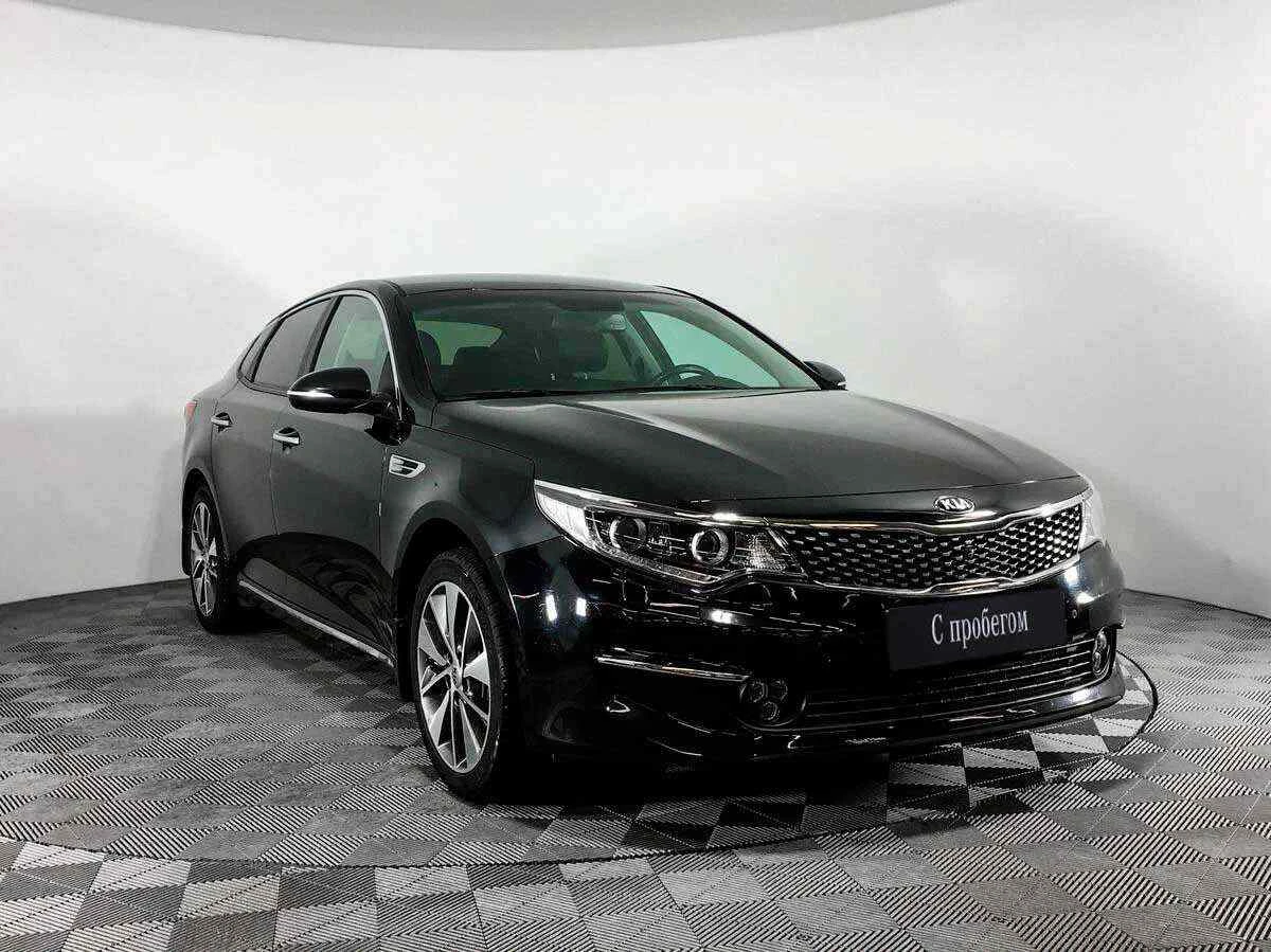 KIA Optima, Черный, 2017, Автоматическая, 188 л.с., цена от 1 273 000 руб.