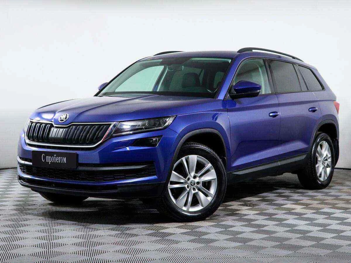Skoda Kodiaq, Синий, 2019, Робот, 180 л.с., цена от 1 700 000 руб.