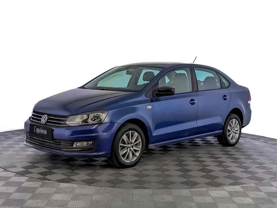 VOLKSWAGEN POLO, Синий, 2019, Автоматическая, 110 л.с., цена от 723 200 руб.