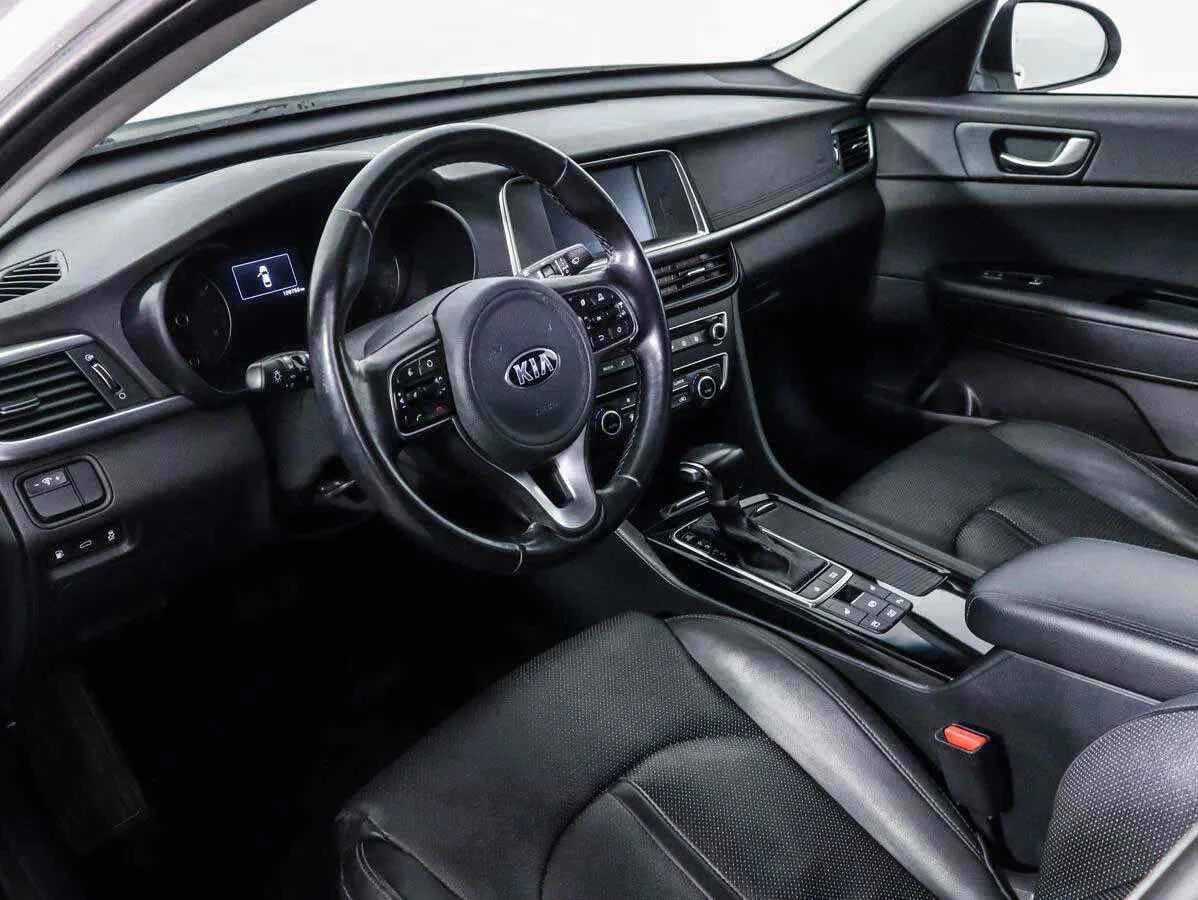 KIA Optima, Белый, 2018, Автоматическая, 188 л.с., цена от 1 405 000 руб.