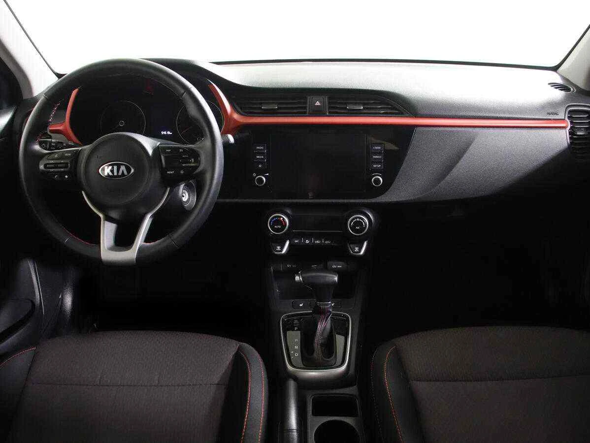 KIA Rio, Черный, 2021, Автоматическая, 123 л.с., цена от 1 129 000 руб.