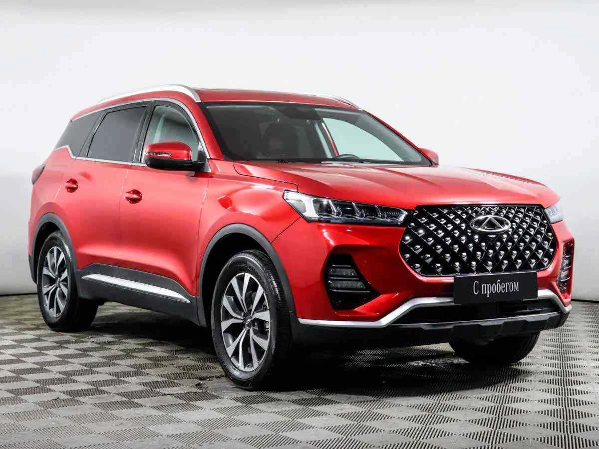 Chery Tiggo 7 Pro, Красный, 2020, Вариатор, 147 л.с., цена от 1 700 000 руб.