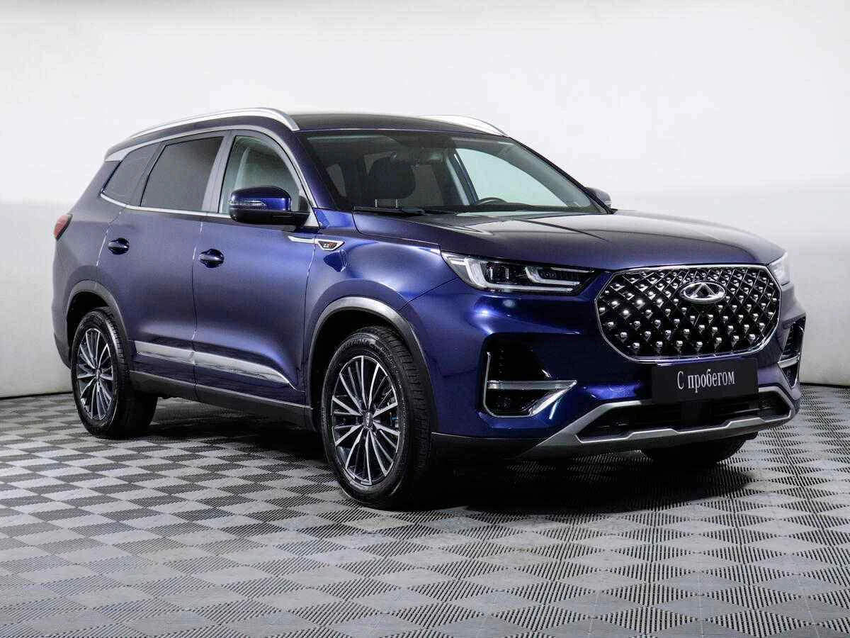 Chery Tiggo 8 Pro, Синий, 2021, Робот, 186 л.с., цена от 1 770 000 руб.