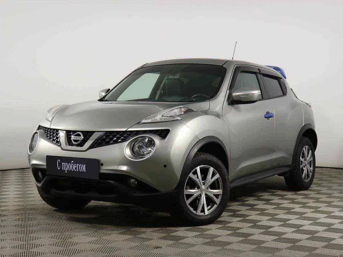 Nissan Juke, Серебряный, 2015, Вариатор, 117 л.с., цена от 1 215 000 руб.