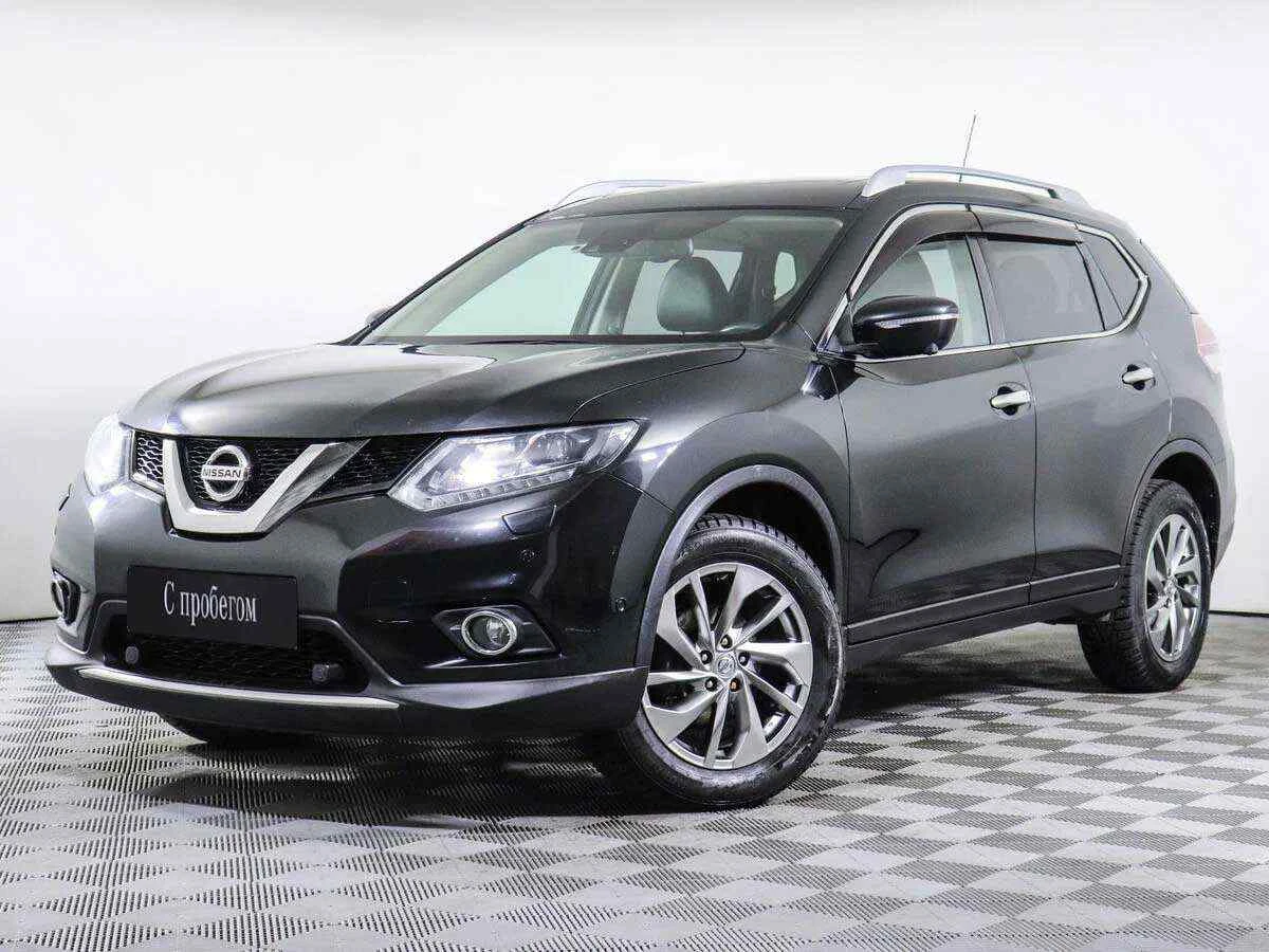 Nissan X-Trail, Черный, 2016, Вариатор, 144 л.с., цена от 1 261 000 руб.