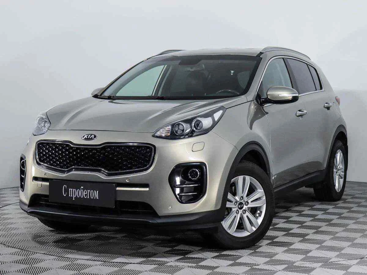KIA Sportage, Серебряный, 2016, Автоматическая, 150 л.с., цена от 1 479 000 руб.