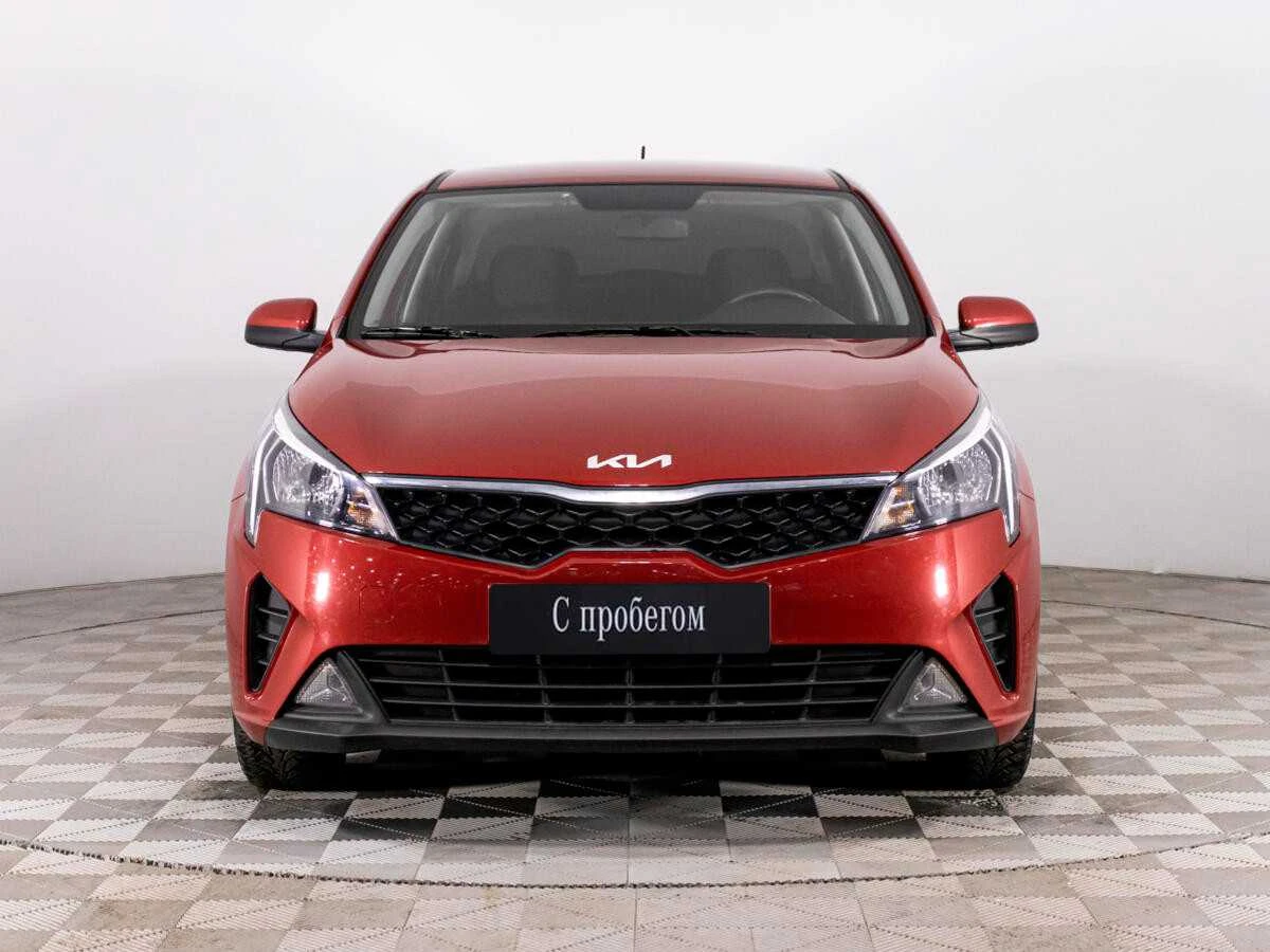KIA RIO, Красный, 2022, Автоматическая, 123 л.с., цена от 1 096 000 руб.