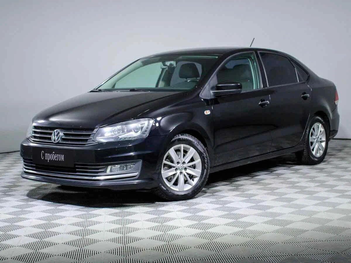 VOLKSWAGEN POLO, Черный, 2015, Автоматическая, 110 л.с., цена от 697 600 руб.