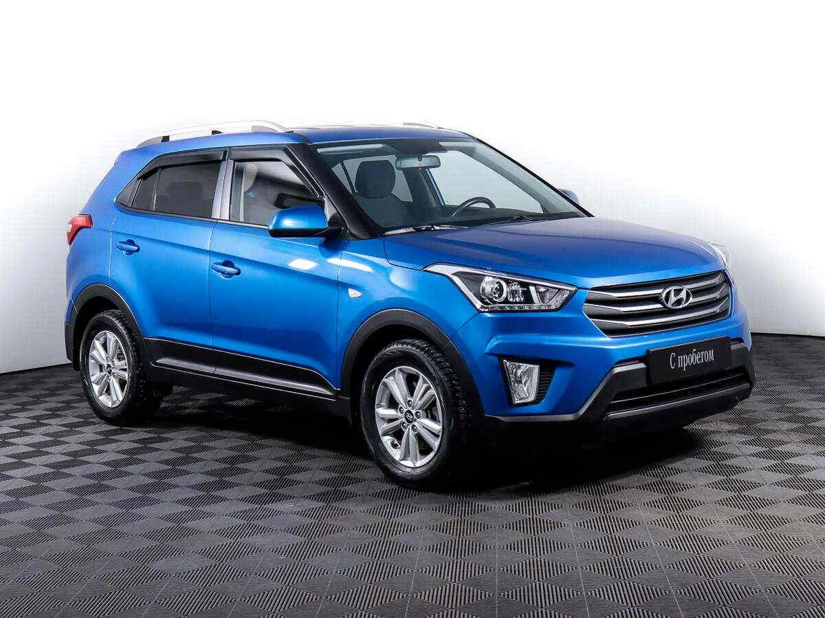 Hyundai Creta, Синий, 2017, Автоматическая, 149 л.с., цена от 1 037 000 руб.