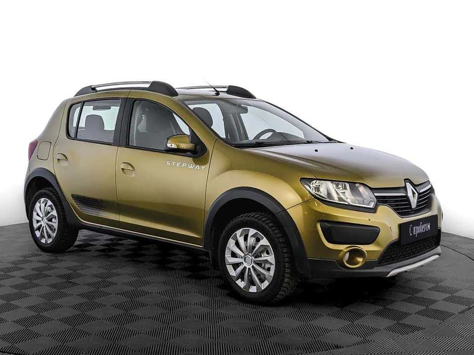 RENAULT SANDERO, Зеленый, 2018, Автоматическая, 102 л.с., цена от 790 400 руб.