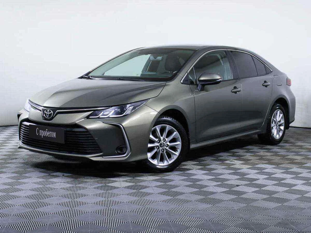 Toyota Corolla, Коричневый, 2019, Вариатор, 122 л.с., цена от 1 226 000 руб.