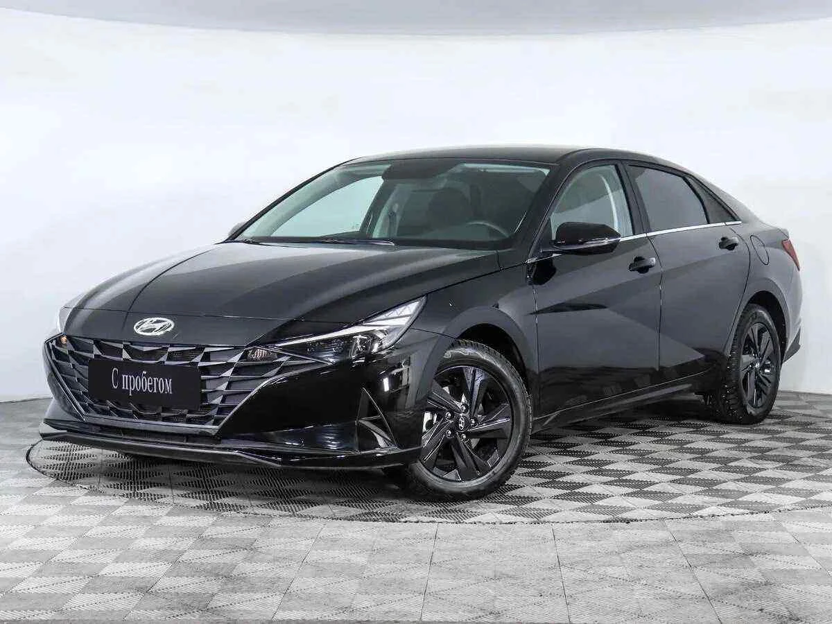 Hyundai Elantra, Черный, 2021, Автоматическая, 128 л.с., цена от 1 628 000 руб.