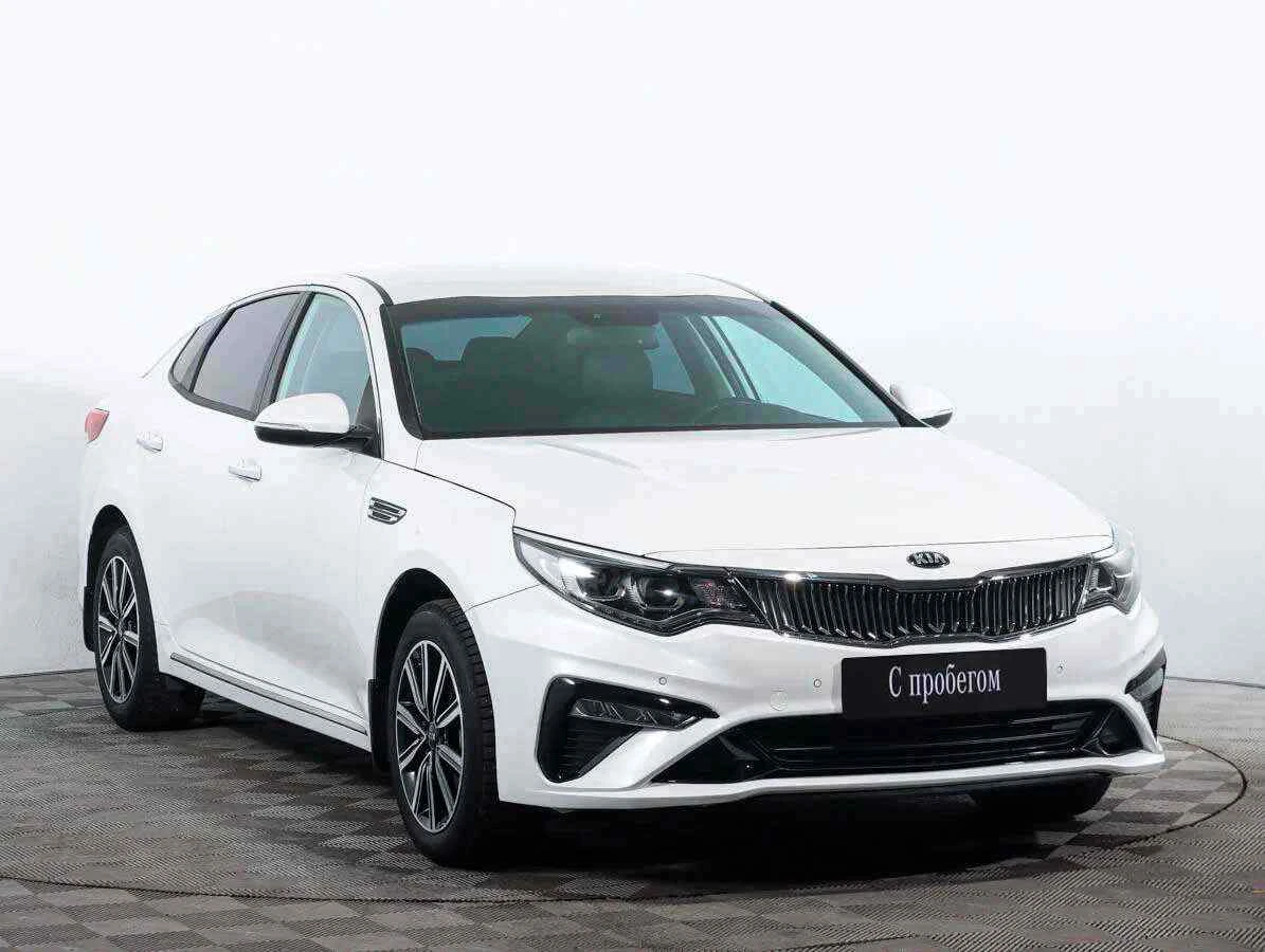 KIA Optima, Белый, 2019, Автоматическая, 188 л.с., цена от 1 808 000 руб.