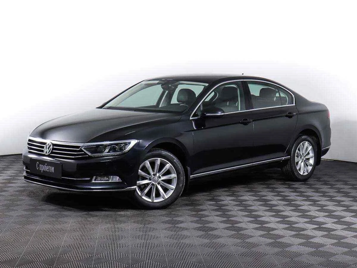 Volkswagen Passat, Черный, 2018, Робот, 180 л.с., цена от 1 390 000 руб.