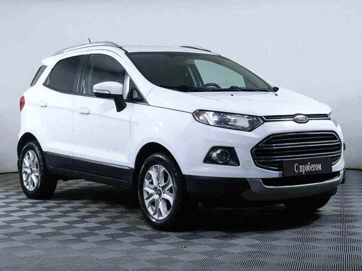 Ford EcoSport, Белый, 2016, Робот, 122 л.с., цена от 470 000 руб.