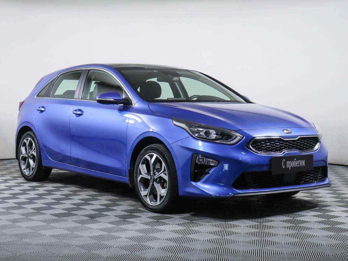 KIA Ceed, Синий, 2020, Автоматическая, 128 л.с., цена от 1 505 000 руб.