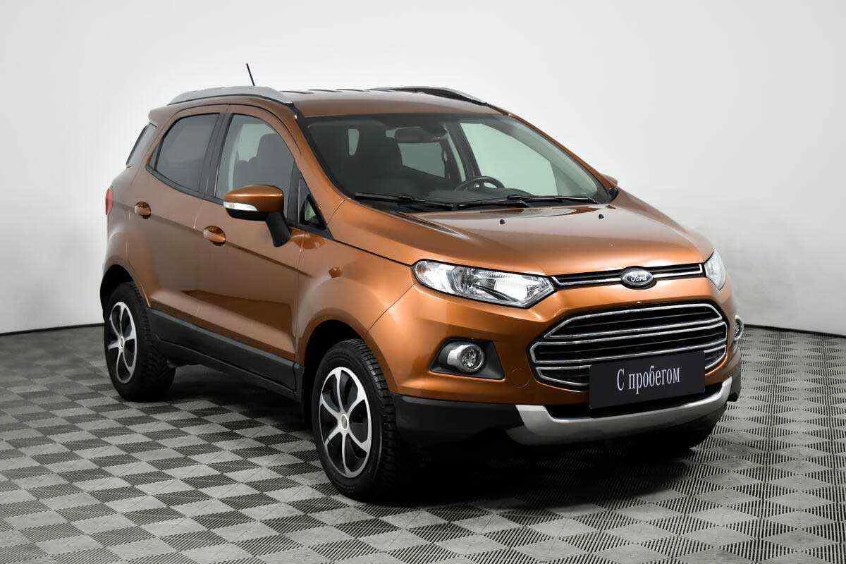 Ford EcoSport, Оранжевый, 2017, Робот, 122 л.с., цена от 518 000 руб.