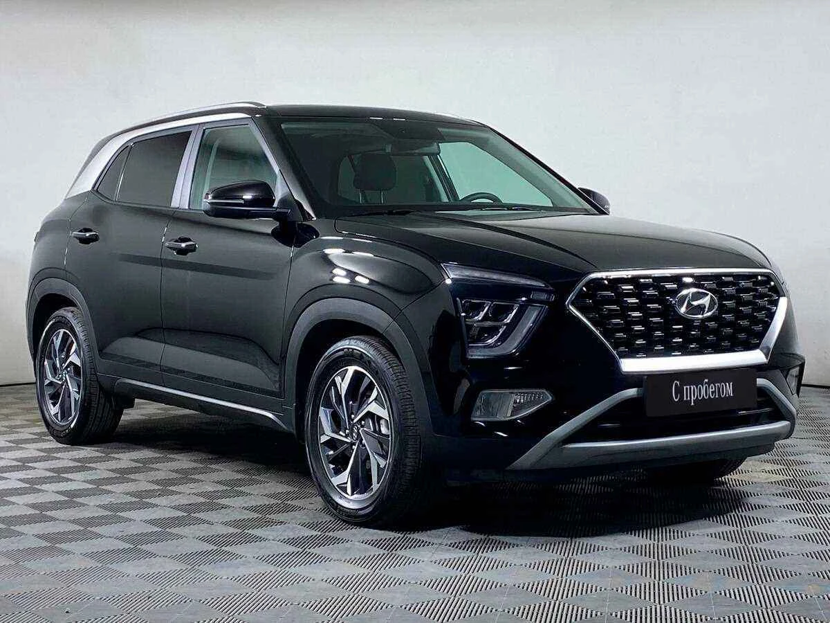 Hyundai Creta, Черный, 2022, Автоматическая, 123 л.с., цена от 2 099 000 руб.