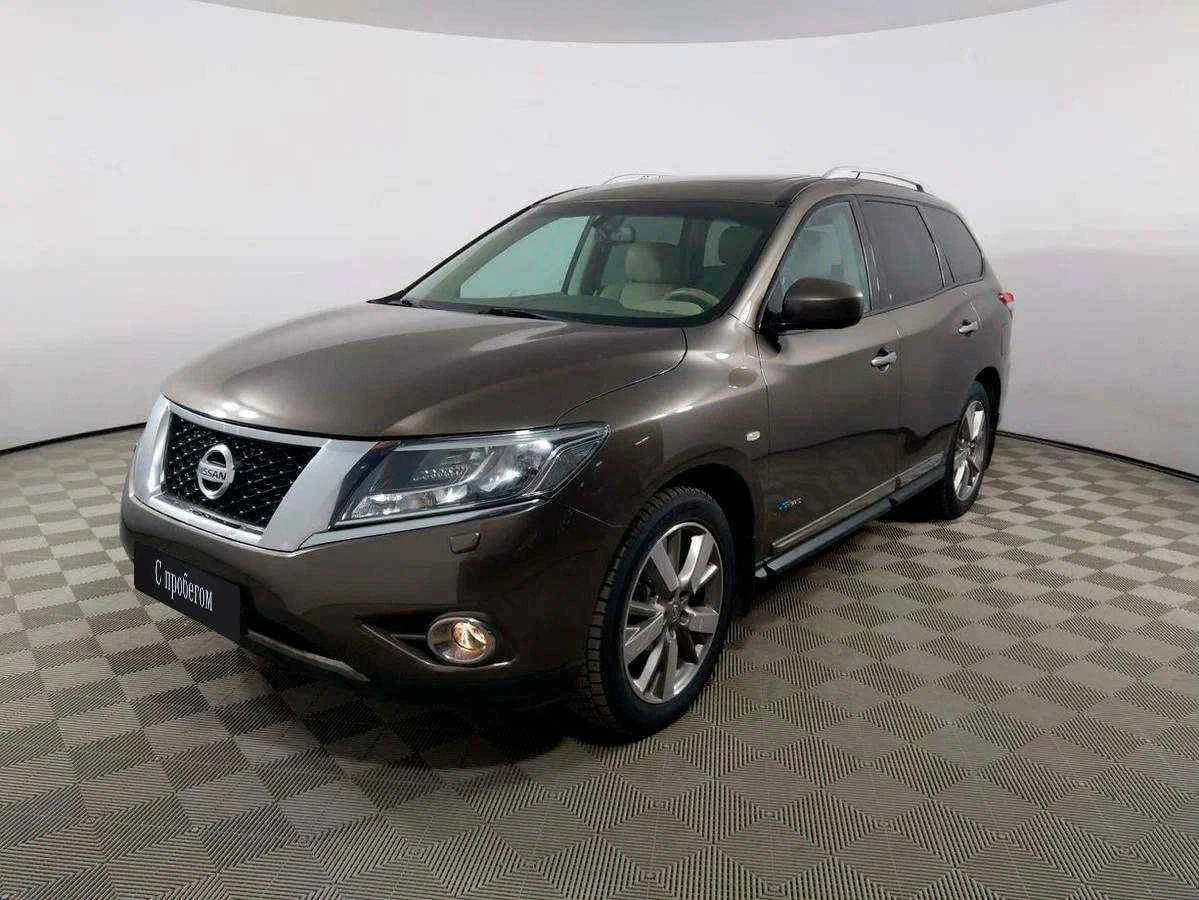 Nissan Pathfinder, Коричневый, 2014, Вариатор, 234 л.с., цена от 1 356 000 руб.