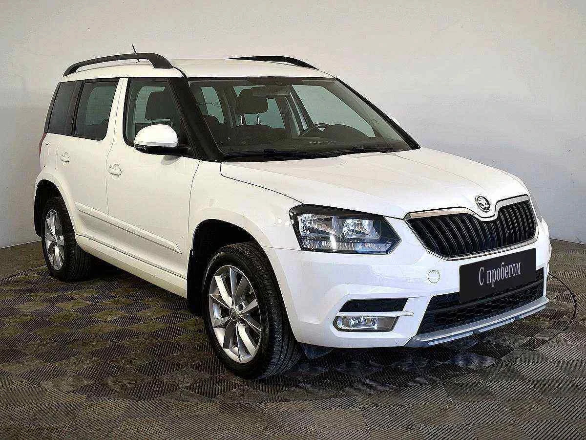 Skoda Yeti, Белый, 2014, Автоматическая, 110 л.с., цена от 967 000 руб.