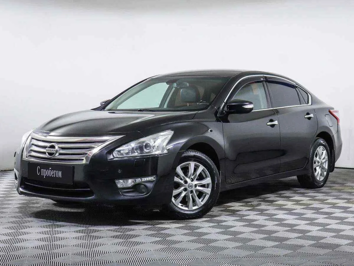 Nissan Teana, Черный, 2014, Вариатор, 173 л.с., цена от 743 500 руб.