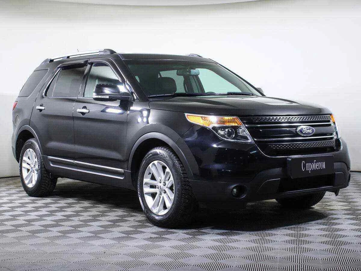 Ford Explorer, Черный, 2014, Автоматическая, 294 л.с., цена от 1 687 000 руб.