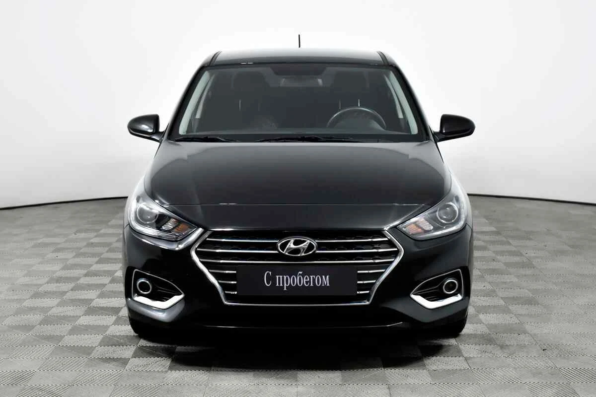 Hyundai Solaris, Черный, 2019, Автоматическая, 123 л.с., цена от 644 000 руб.