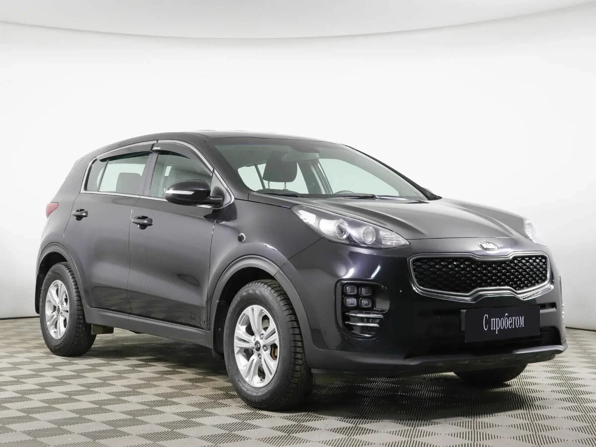 KIA Sportage, Черный, 2018, Автоматическая, 150 л.с., цена от 1 685 000 руб.