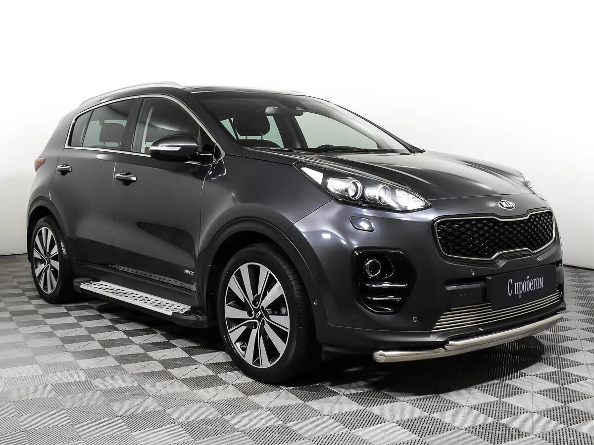 KIA Sportage, Серый, 2017, Автоматическая, 185 л.с., цена от 1 789 400 руб.