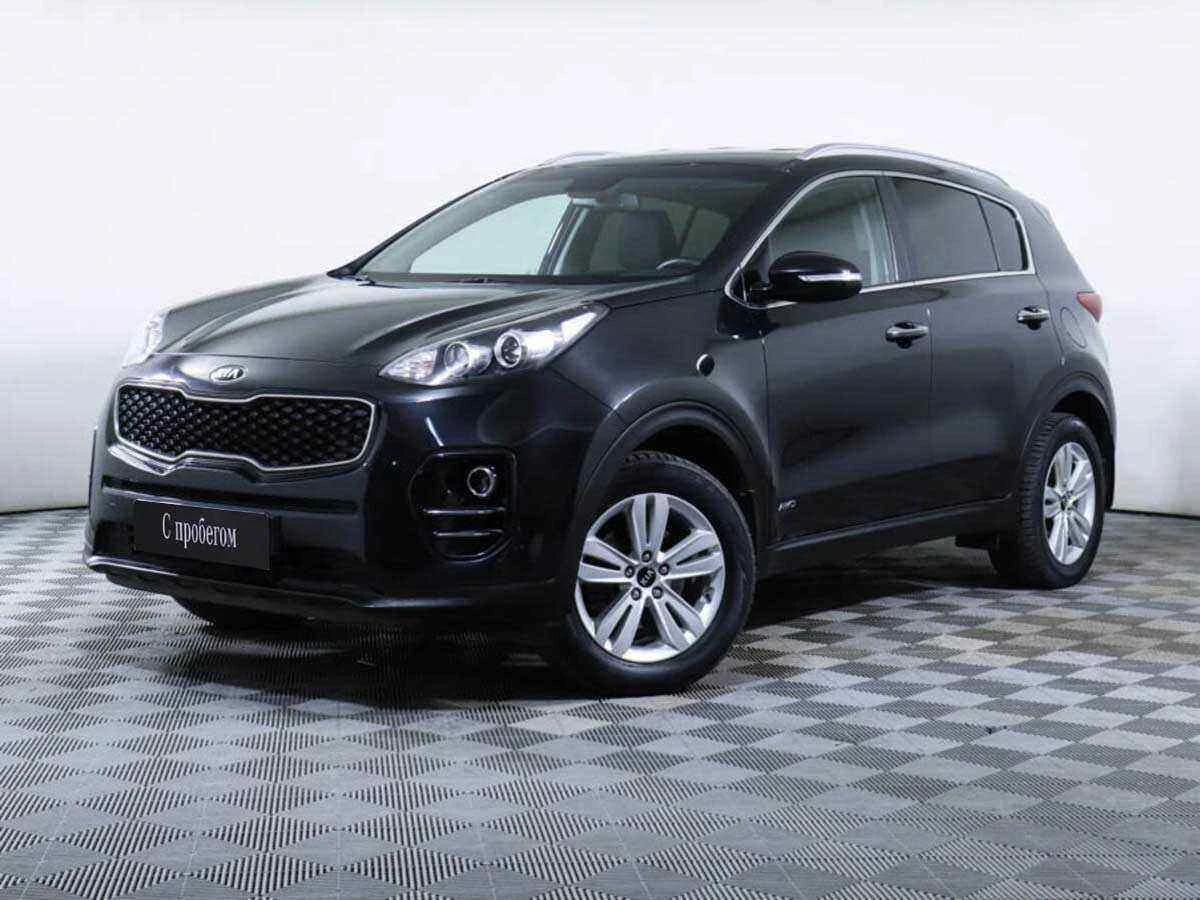 KIA Sportage, Черный, 2016, Автоматическая, 150 л.с., цена от 1 400 000 руб.