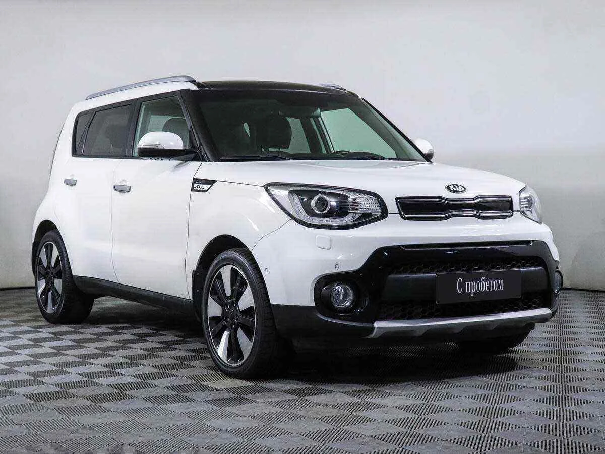 KIA Soul, Белый, 2018, Автоматическая, 150 л.с., цена от 1 070 000 руб.
