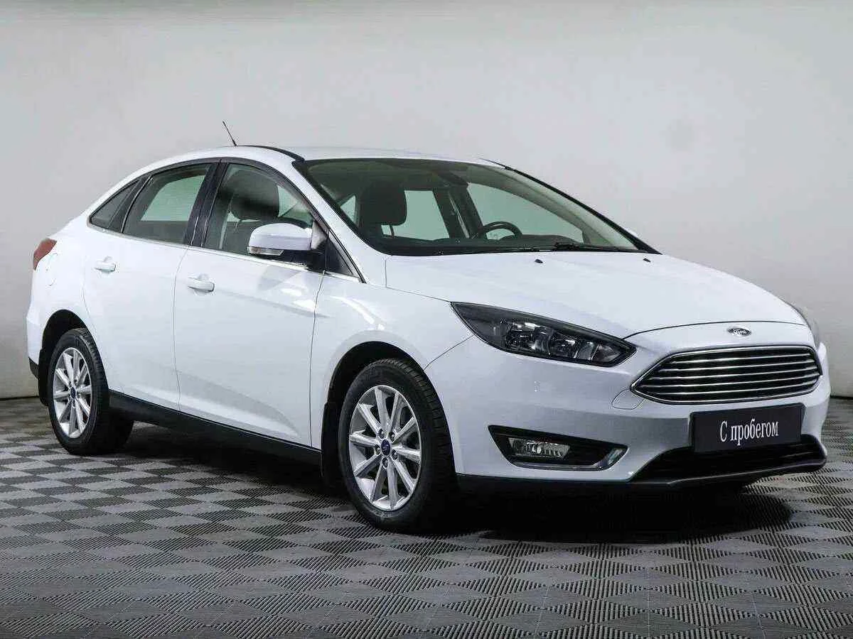 Ford Focus, Белый, 2017, Робот, 125 л.с., цена от 801 000 руб.