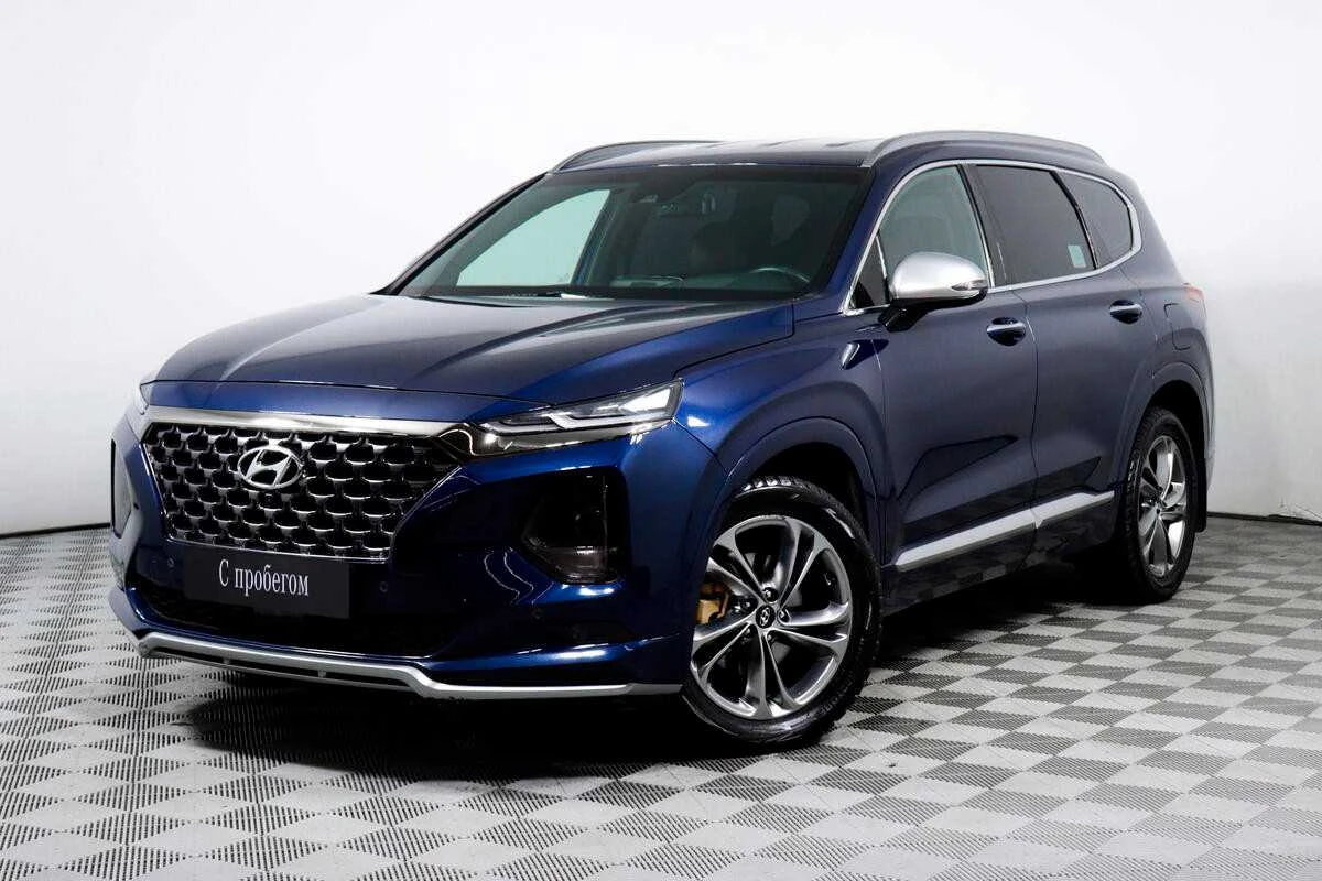 HYUNDAI SANTA FE, Синий, 2018, Автоматическая, 185 л.с., цена от 1 976 000 руб.