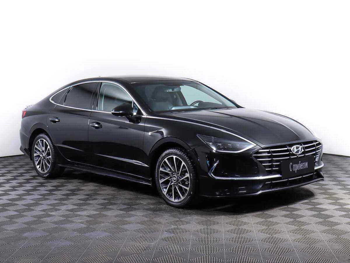 Hyundai Sonata, Черный, 2021, Автоматическая, 180 л.с., цена от 1 987 000 руб.