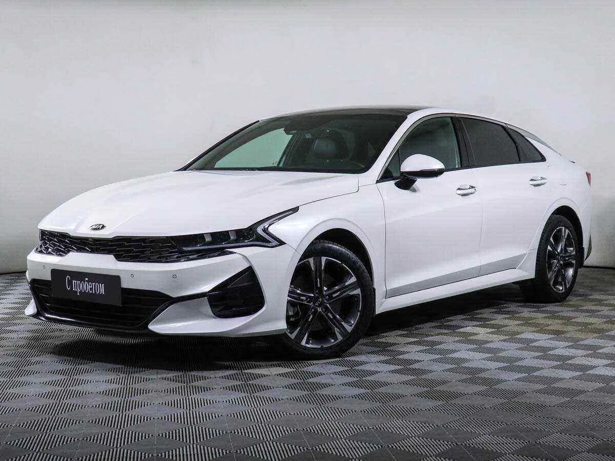 KIA K5, Белый, 2021, Автоматическая, 150 л.с., цена от 2 140 000 руб.