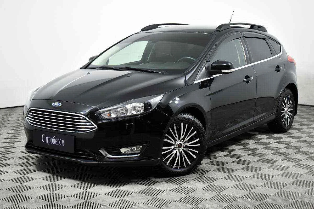 Ford Focus, Черный, 2017, Робот, 105 л.с., цена от 589 000 руб.