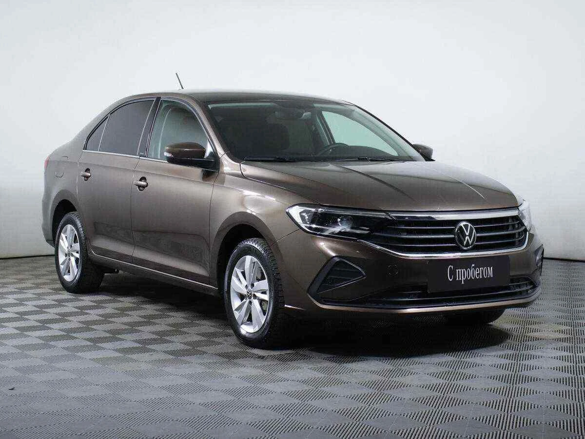 Volkswagen Polo, Коричневый, 2022, Автоматическая, 110 л.с., цена от 1 199 000 руб.