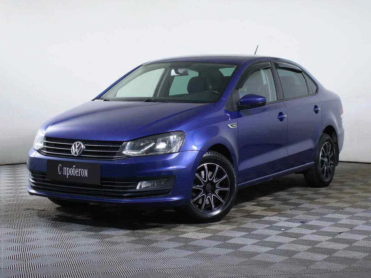 Volkswagen Polo, Синий, 2020, Автоматическая, 110 л.с., цена от 748 000 руб.