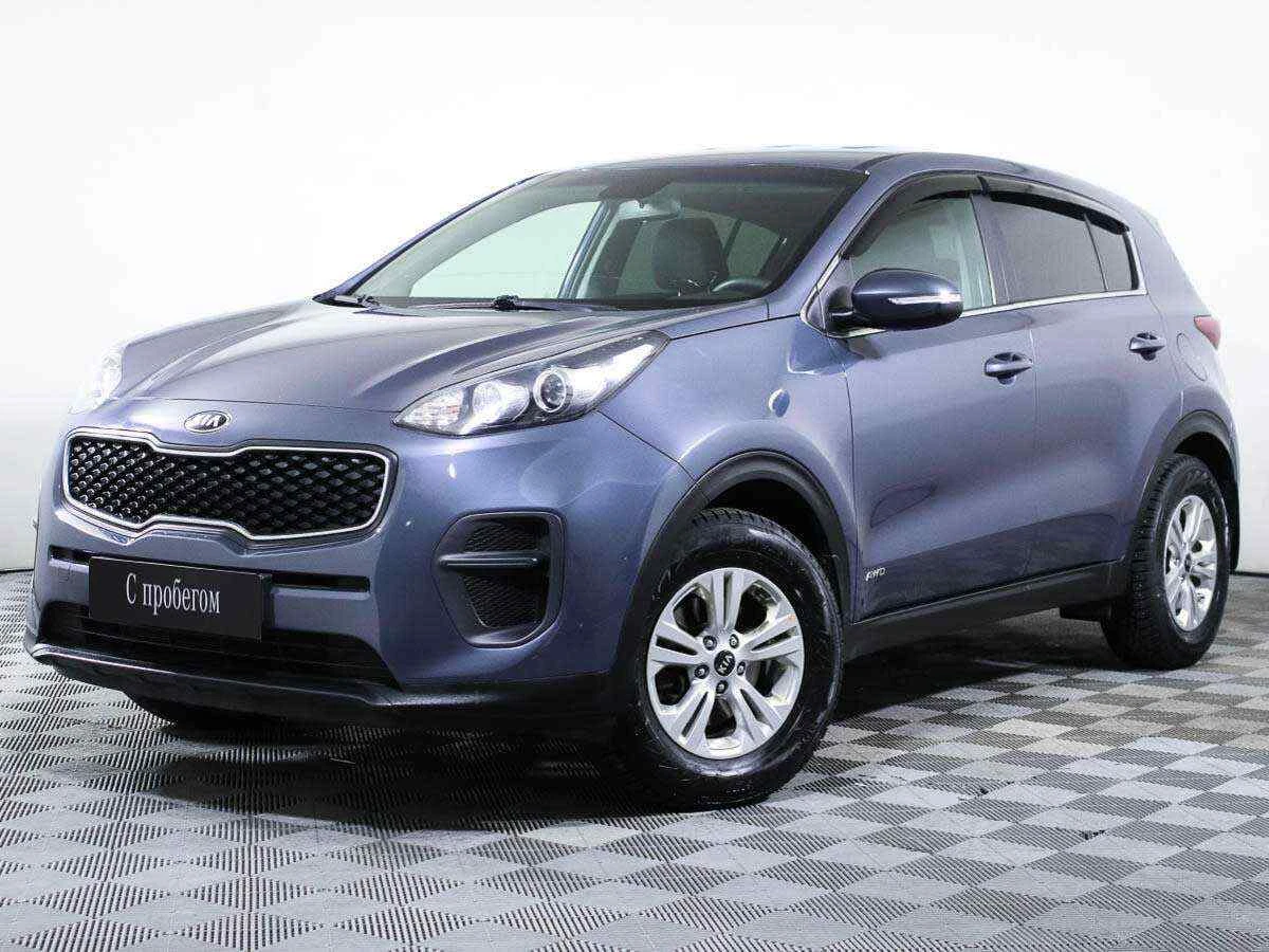 KIA Sportage, Синий, 2018, Механическая, 150 л.с., цена от 1 245 000 руб.